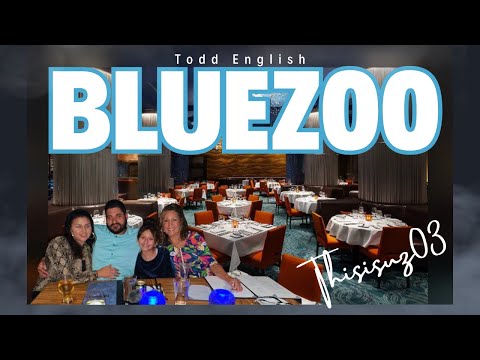 Todd English's BlueZoo! Swann and Dolphin Resort Disney World!