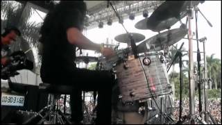 Juan drummer MINDLY ROTTEN Live Convivencia Rock 2012