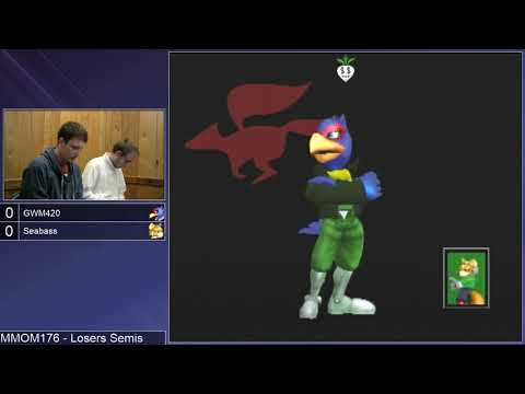 MMOM176 SSBM - GWM420 (Falco, Falcon) vs. Seabass (Fox) - Melee LSF