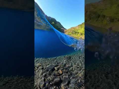 The most crystal-clear water to experience!