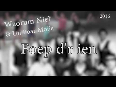 Waorum Nie? & Un Poar Moije - Foep d'r ien (2016)