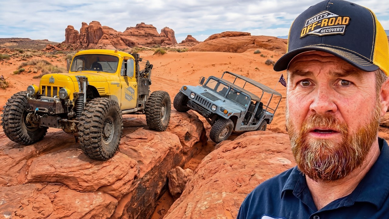 Humvee Suspension Completely Ripped Apart… Left Stranded!