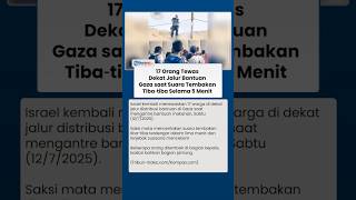Sadis! Israel Kembali Tembak 17 Warga Gaza, Sengaja Sasar Bagian Kepala Bahkan Jantung Korban