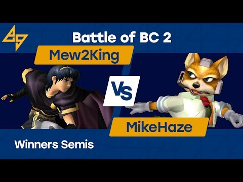 BoBC2 | FOX MVG | Mew2King (Marth) vs. MikeHaze (Fox) | SSBM Winners Semis