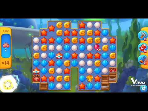 Fishdom. 4012 level no boosters and diamonds