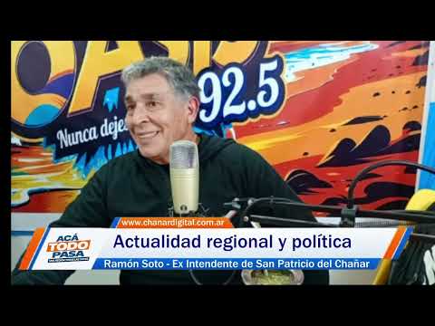 Ramón Soto confirmó que será candidato a intendente de San Patricio del Chañar