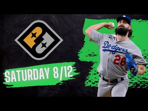 MLB PrizePicks Plays from MadnessDFS 8/12