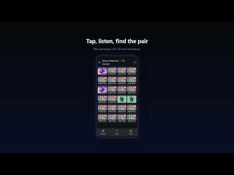 Sound Memory - Pairs & Tones video thumbnail