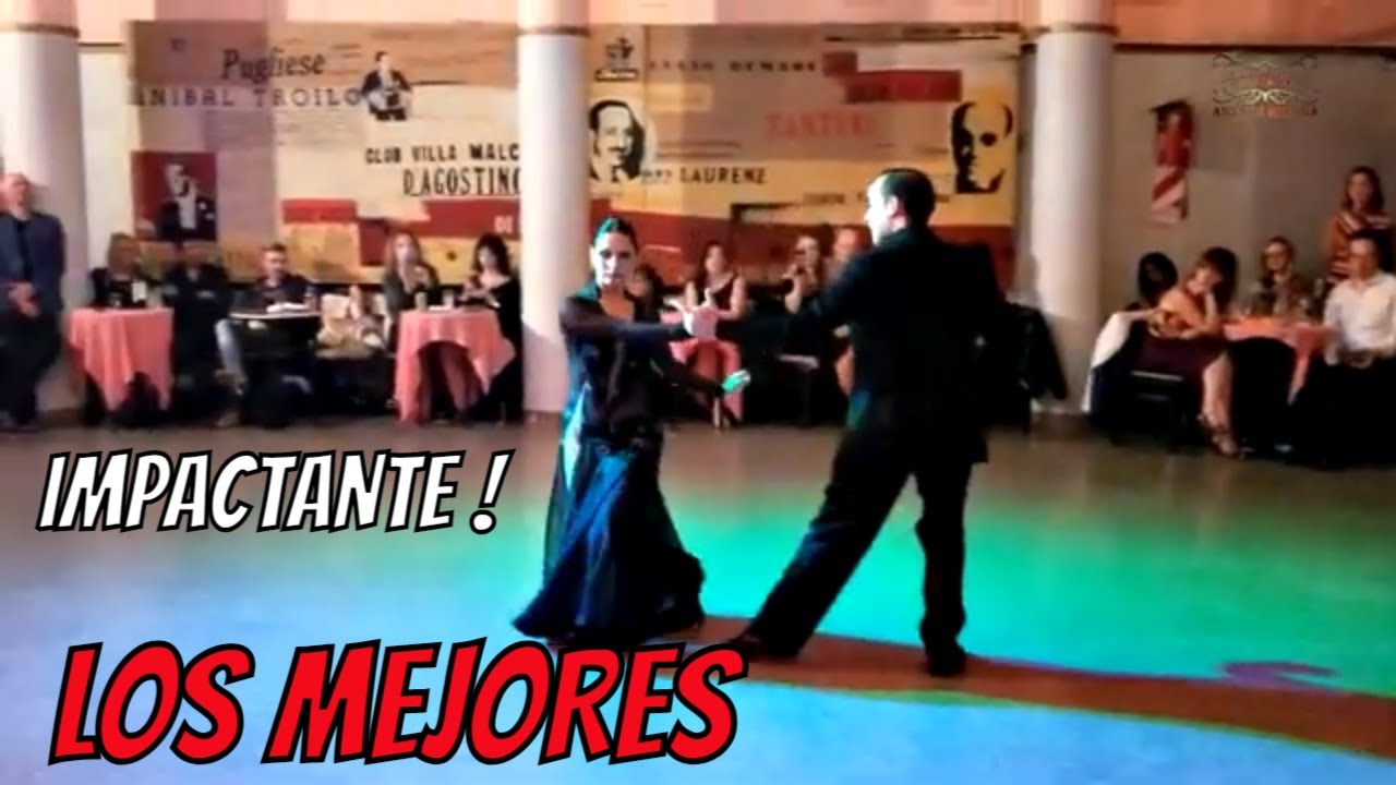 Tango performance, Jonathan Spitel, Betsabet Flores La Chiflada milonga