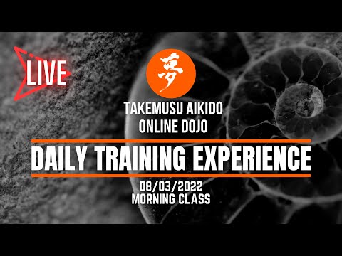 08/03/22 Morning Class - AIKIDO ONLINE - Daily Training Experience