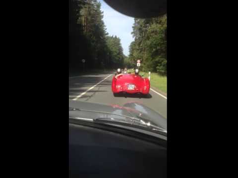Thumbnail for Ferrari 365 GT 2+2 overtaking a Cisitalia 202 MM by Cisitalia