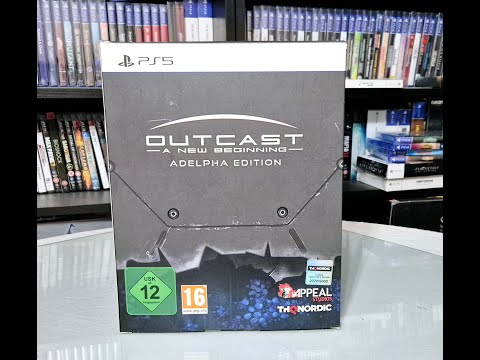 Outcast 2 A New Beginning Adelpha Edition Ps5 unboxing
