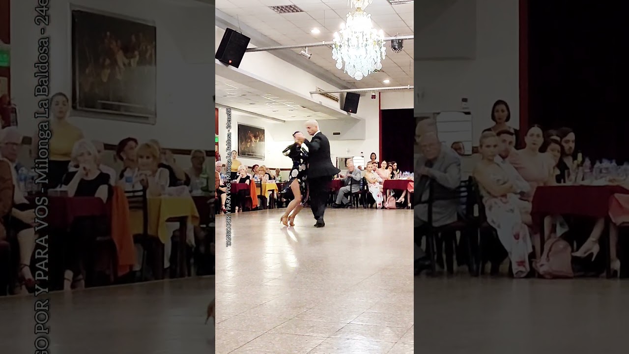 Video thumbnail for Ansiedad (D'Arienzo) Guillermina Quiroga y Mariano Logiudice. Milonga La Baldosa 24ene25 shot
