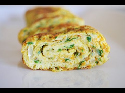 PARFAITE OMELETTE ROULÉE APÉRITIVE