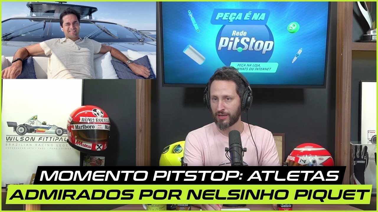Momento Pitstop: Atletas admirados por Nelsinho Piquet #cortes