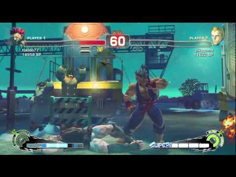 SSFIV Online: Tokido (Akuma) vs pikagoma (Abel) TRUE-HD QUALITY