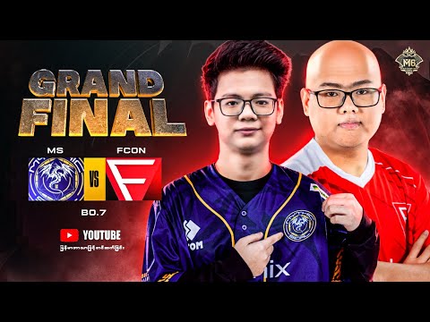 (Official Restream) M6 - 🇲🇲 Qualifier Falcon vs MS (Bo7) Grand Final [Myanmar​​ 🇲🇲 Casting BZTV]