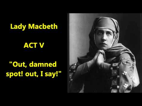 Judi Dench = Lady Macbeth LAST SPEECH hands ACT V 