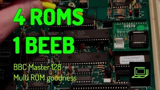 Download lagu Acorn BBC Master 128: 4 ROMs 1 Beeb mp3