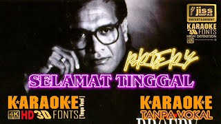 Download lagu SELAMAT TINGGAL - Broery Marantika - KARAOKE HD [4K] Tanpa Vocal mp3