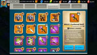 Rok282-VIP16 53M power - expertise: 10 legendary commanders. 20K gems.