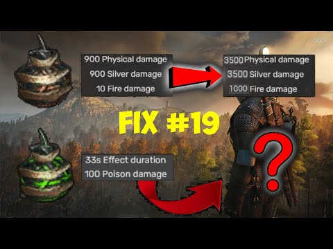 The Witcher 3: Balanced Bombs