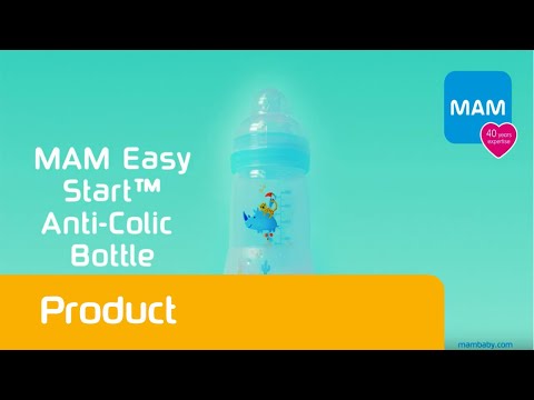 MAM 2 Biberon Easy Start™ Anti-colique 320 ml, 4mois+ – Bébé Classique
