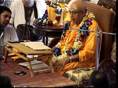Morning Srimad Bhagavatam Class by HH Vedavyasapriya Swami Maharaj.