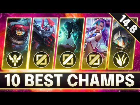 Best Champions In 14.8 for Every Role - CHAMPS to MAIN for FREE LP - LoL Guide Patch 14.8