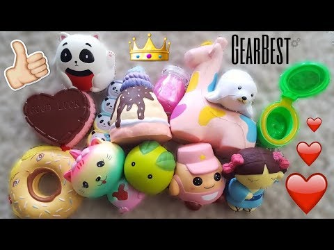 UNIQUE SQUISHIES AND SLIMES FROM GEARBEST.COM! Another potato man!(:
