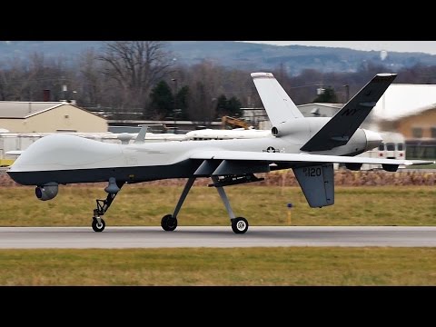 MQ-9 Reaper UAV Launch & Recovery - Syracuse Airport
