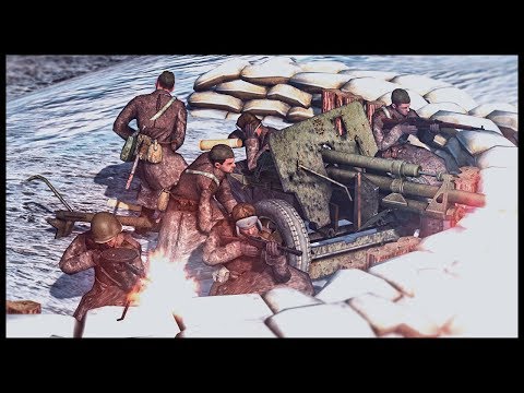 Soviet Battalion Command Entrenchment! The Battle of Moscow