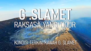 Download lagu SUPER EPIC!!! SEEING THE CRATER OF MOUNT SLAMET CLOSE UP WITH STATUS LEVEL II (ALERT) mp3