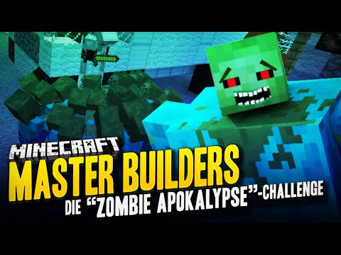 Die "ZOMBIE APOKALYPSE"-Challenge ★ Minecraft: MASTER BUILDERS