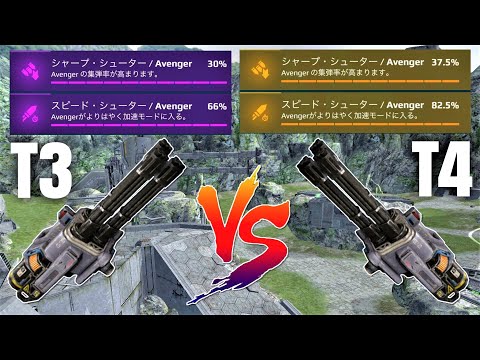 [WR] New Upgraded Sharpshooter Avenger / T3 vs T4 Comparison / War Robots Test Server