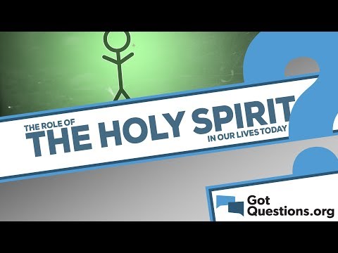 What is the role of the Holy Spirit in our lives today?