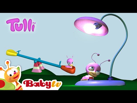 Wippe & Lampe 🛋️ | Auf Entdeckungsreise mit der Raupe Tulli | Videos für Kinder @BabyTVDE