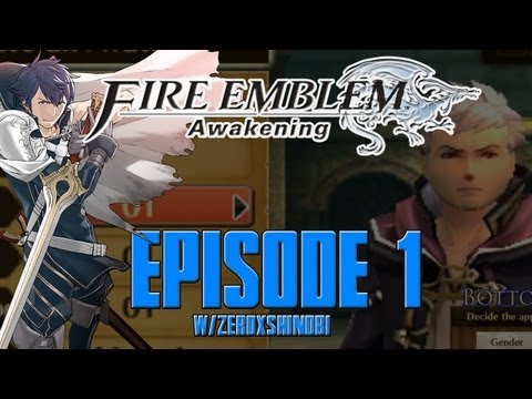 Fire Emblem Awakening HARD/CLASSIC Walkthrough Part 1 - Gersonzero