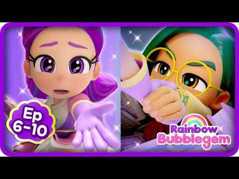 Will Mermaid Princess Survive at School?🧜‍♀️✨ | Ep.6-10 Compilation | Rainbow Bubblegem 🌈
