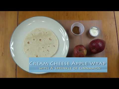 Cream Cheese Apple Wrap