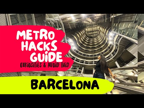 METRO GUIDE  in Barcelona 😱: HACKS, CURIOSITIES and what to AVOID this 2025!