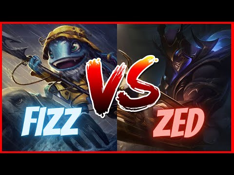 FIZZ VS ZED MATCHUP/ LANING PHASE TIPS!!!| League of Legends