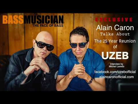 Bass Musician Magazine - Alain Caron's 25 year UZEB Reunion Tour