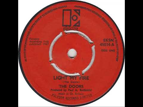 UK New Entry 1967 (207) The Doors - Light My Fire