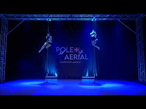 Jillian  Aubert & Marine Lê Quang - Pole Amateur 3 - Double - Senior