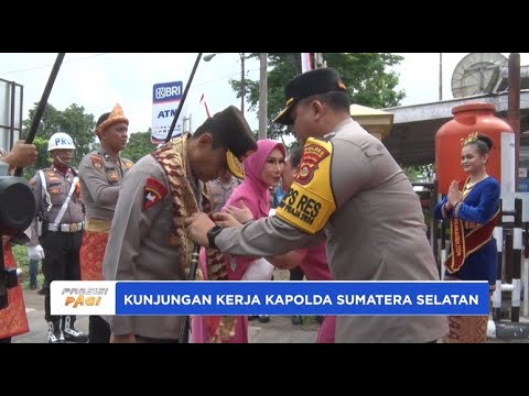 KAPOLDA SUMSEL KUNJUNGAN KERJA KE POLRES PRABUMULIH