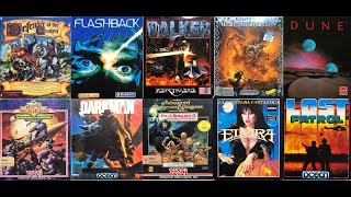 my Top 50 Amiga Games: Box Covers