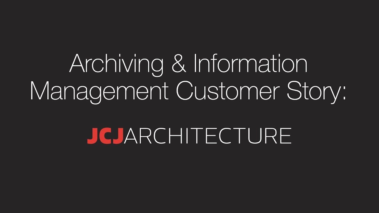 AIM Customer Story: JCJ Architecture