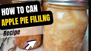 How to Can Apple Pie Filling | CANNING RECIPES | Apple Recipes