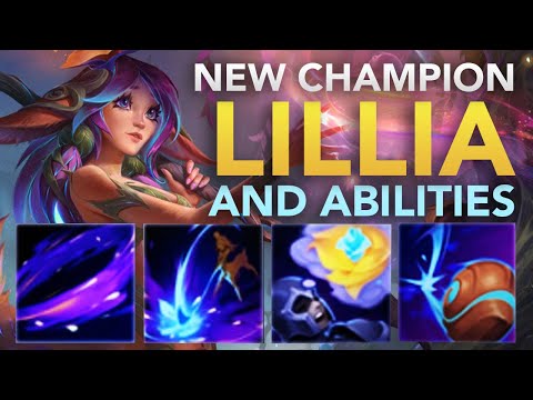 Lillia Ability Reveal - The Bashful Bloom Champion Testing | League of Legends
